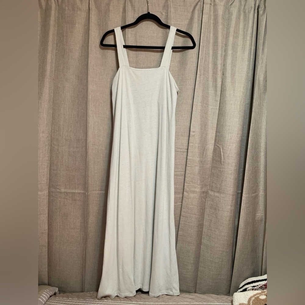 Fighting Eel | Ava Sky Oatmeal Maxi Dress Size Medium